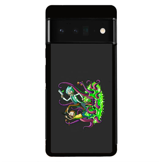 Rick And Morty Pass Through The Portal Google Pixel 6 Pro Case