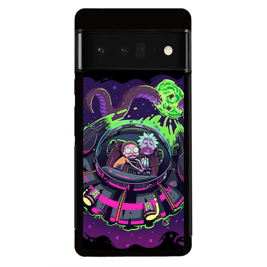 Rick And Morty Spaceship Google Pixel 6 Pro Case