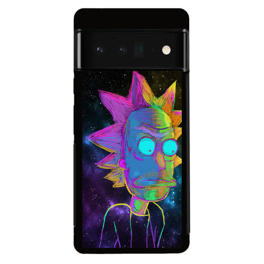 Rick Colorful Crayon Space Google Pixel 6 Pro Case
