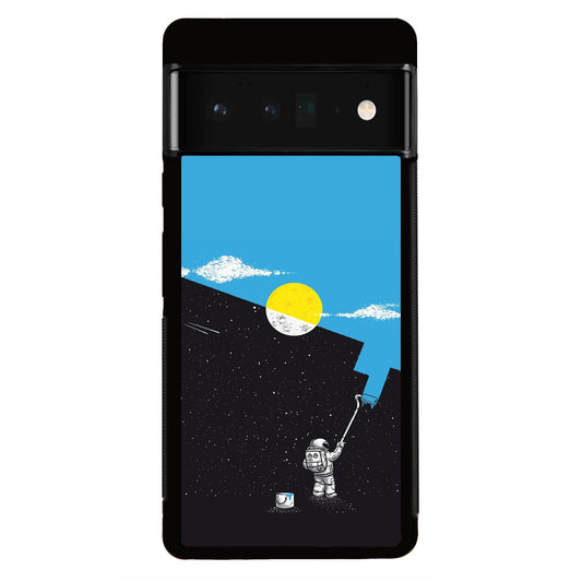 Space Paiting Day Google Pixel 6 Pro Case