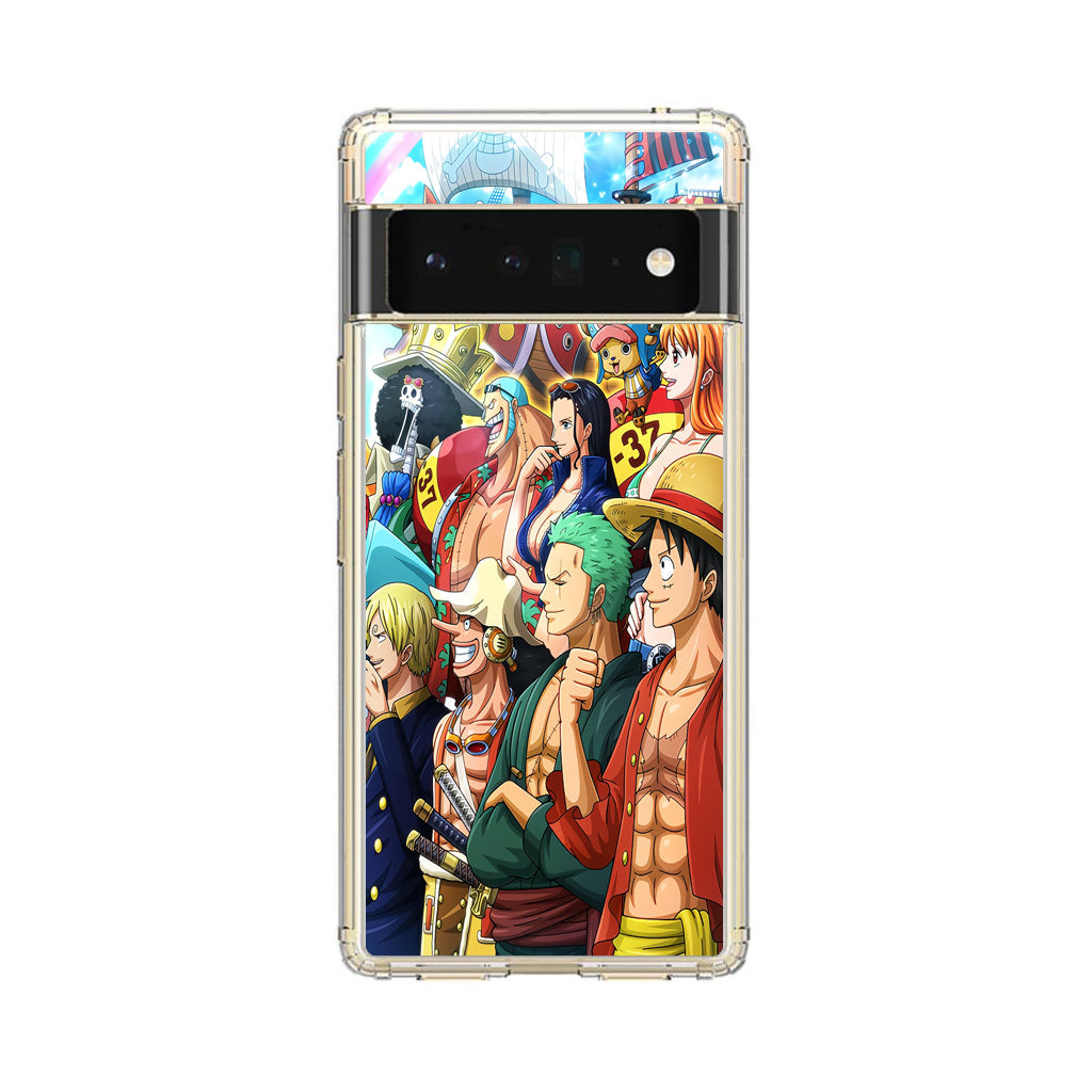 Crew of Mugiwara Pirate Google Pixel 6 Pro Case