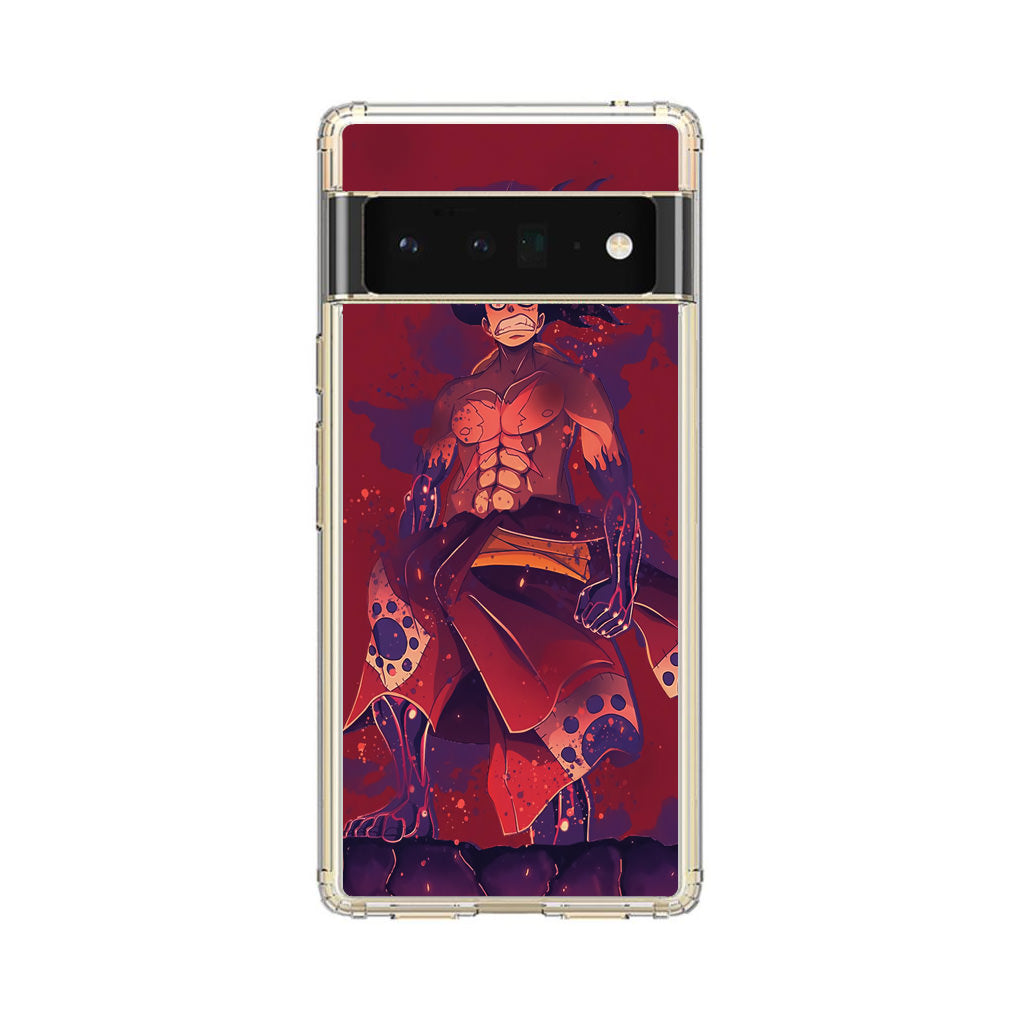 Luffy Snake Man Art Google Pixel 6 Pro Case