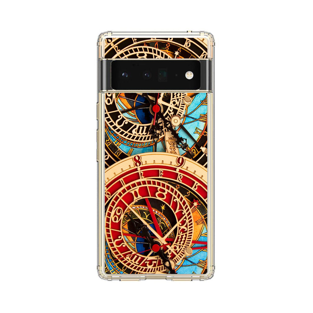 Astronomical Clock Google Pixel 6 Pro Case