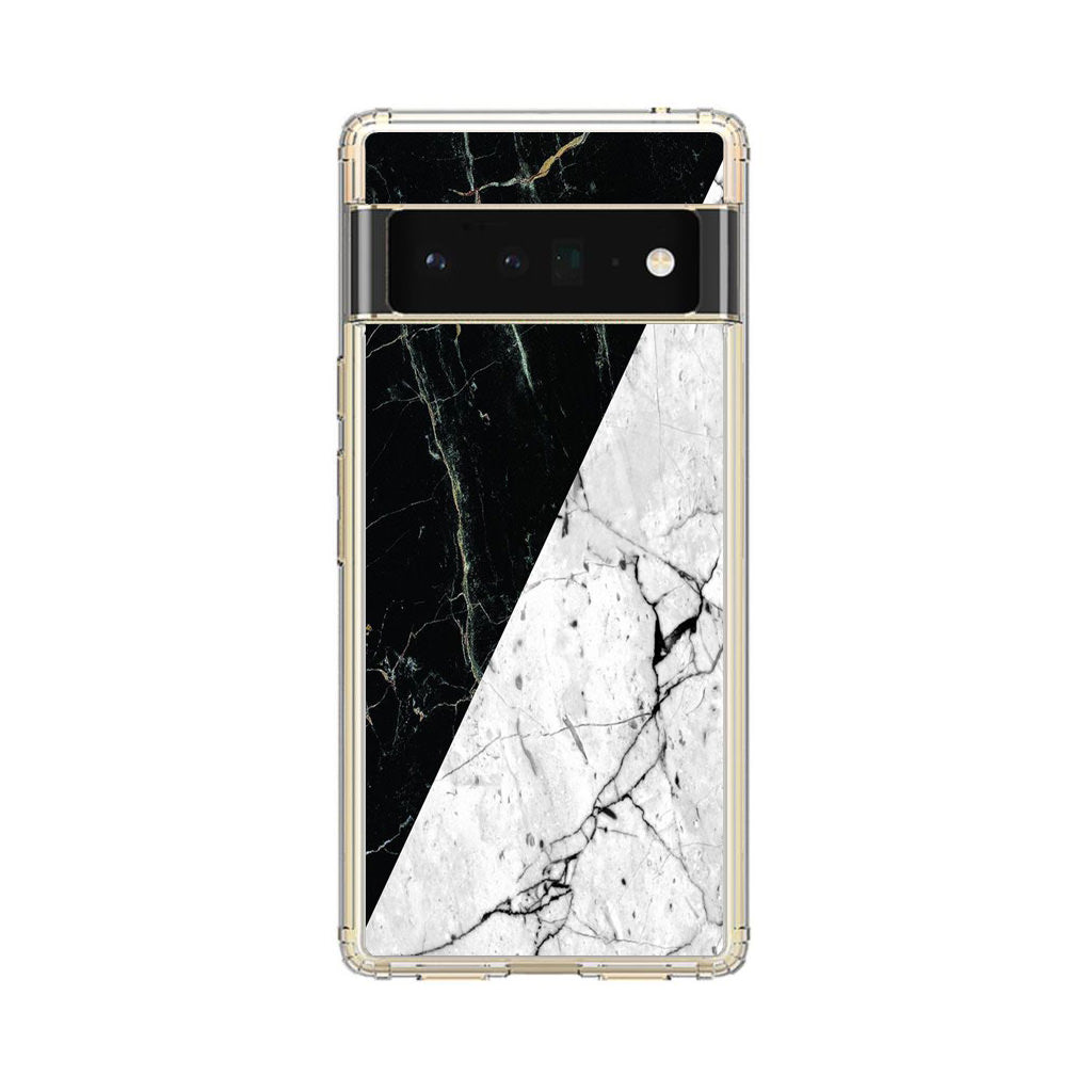 B&W Marble Google Pixel 6 Pro Case