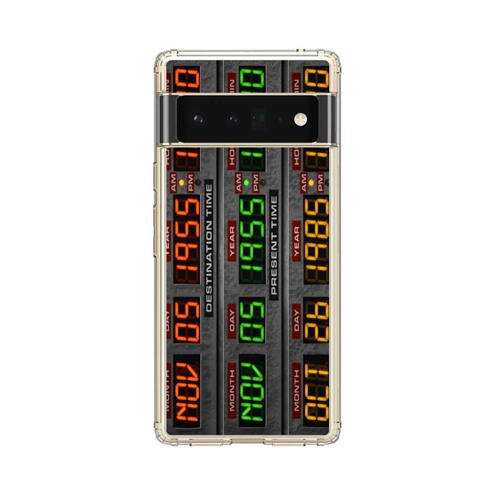 Back To The Future Time Circuits Google Pixel 6 Pro Case