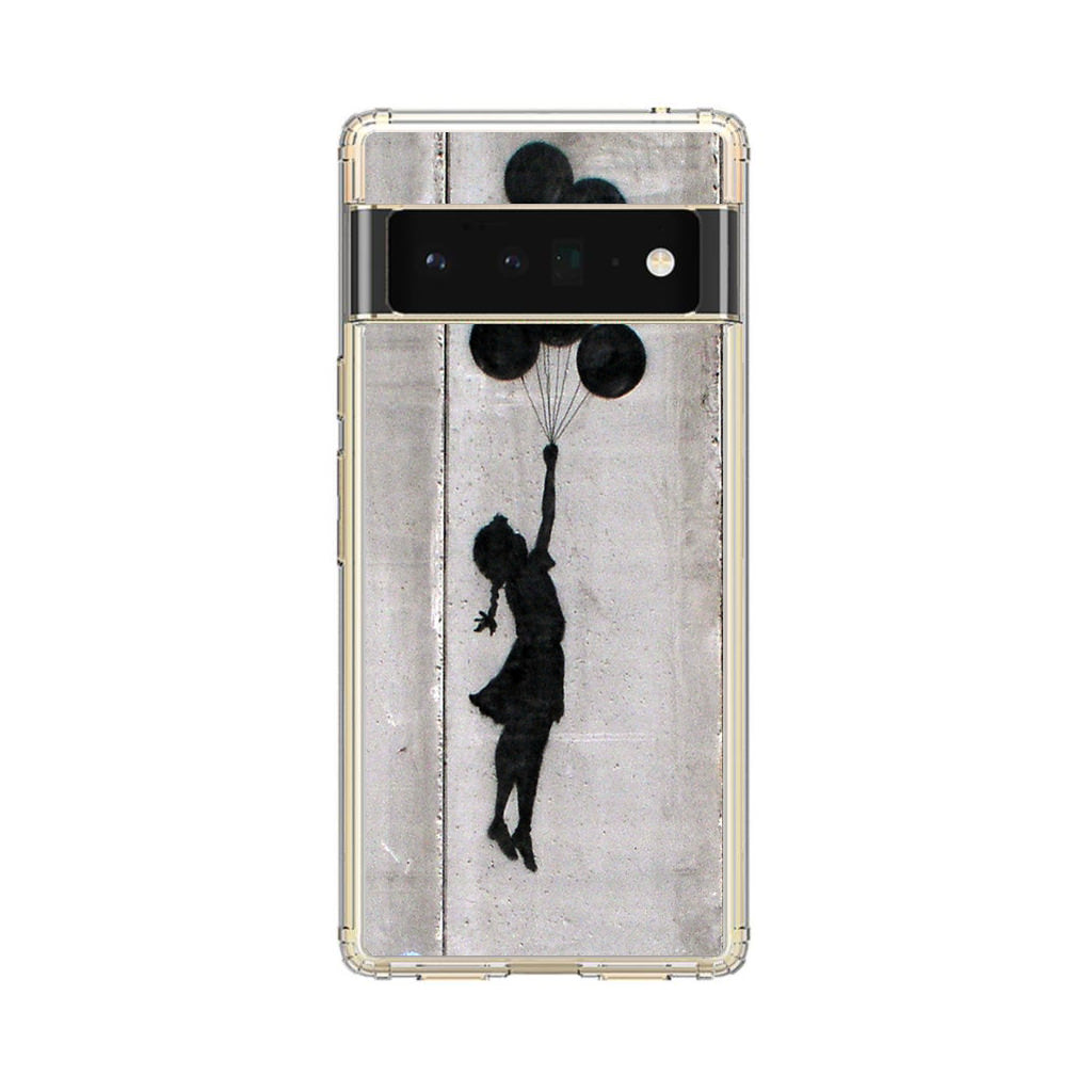 Banksy Girl With Balloons Google Pixel 6 Pro Case