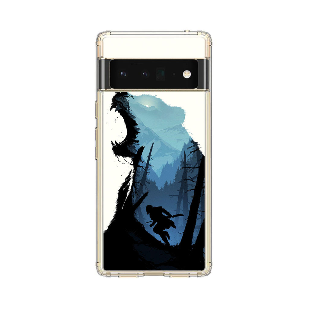 Bear Hunter Art Google Pixel 6 Pro Case