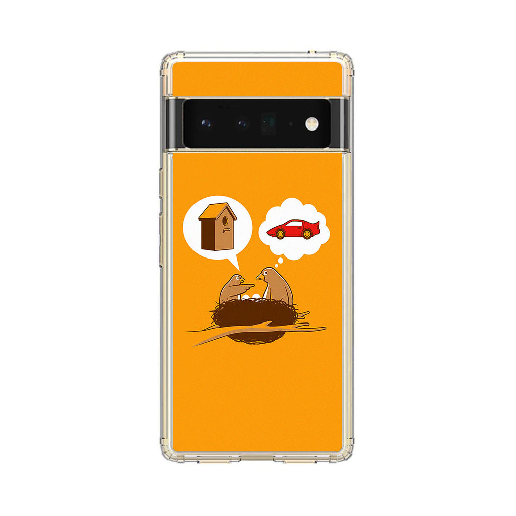 Bird Life Priorities Google Pixel 6 Pro Case