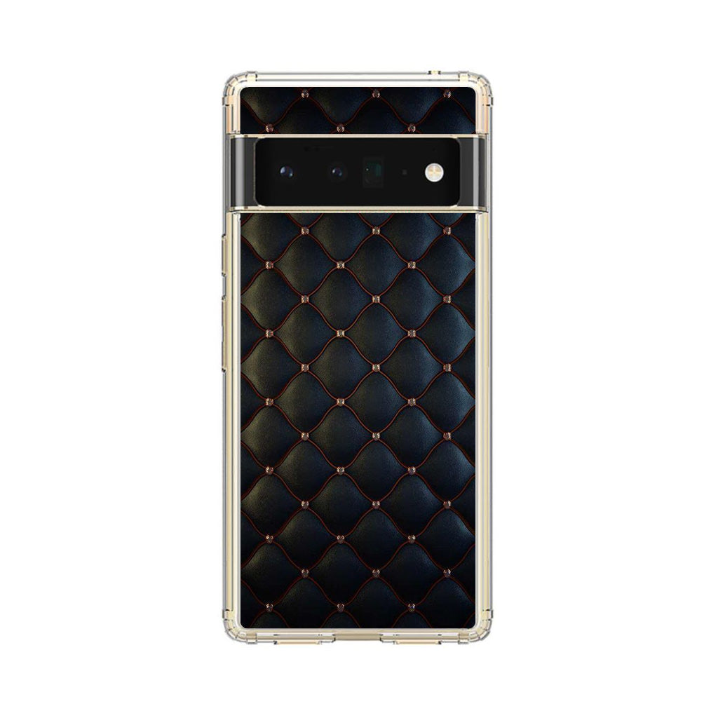 Black Royal Pattern Google Pixel 6 Pro Case