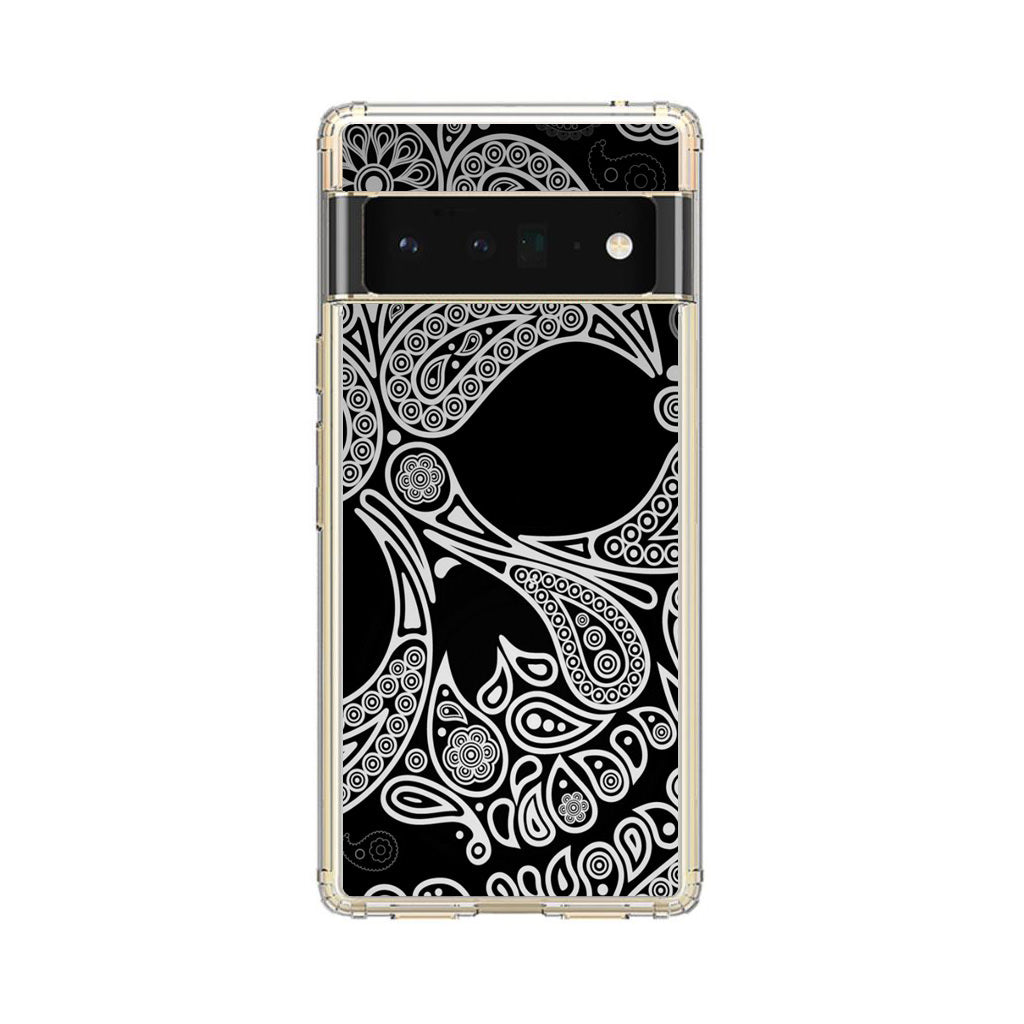 Black Skull Google Pixel 6 Pro Case