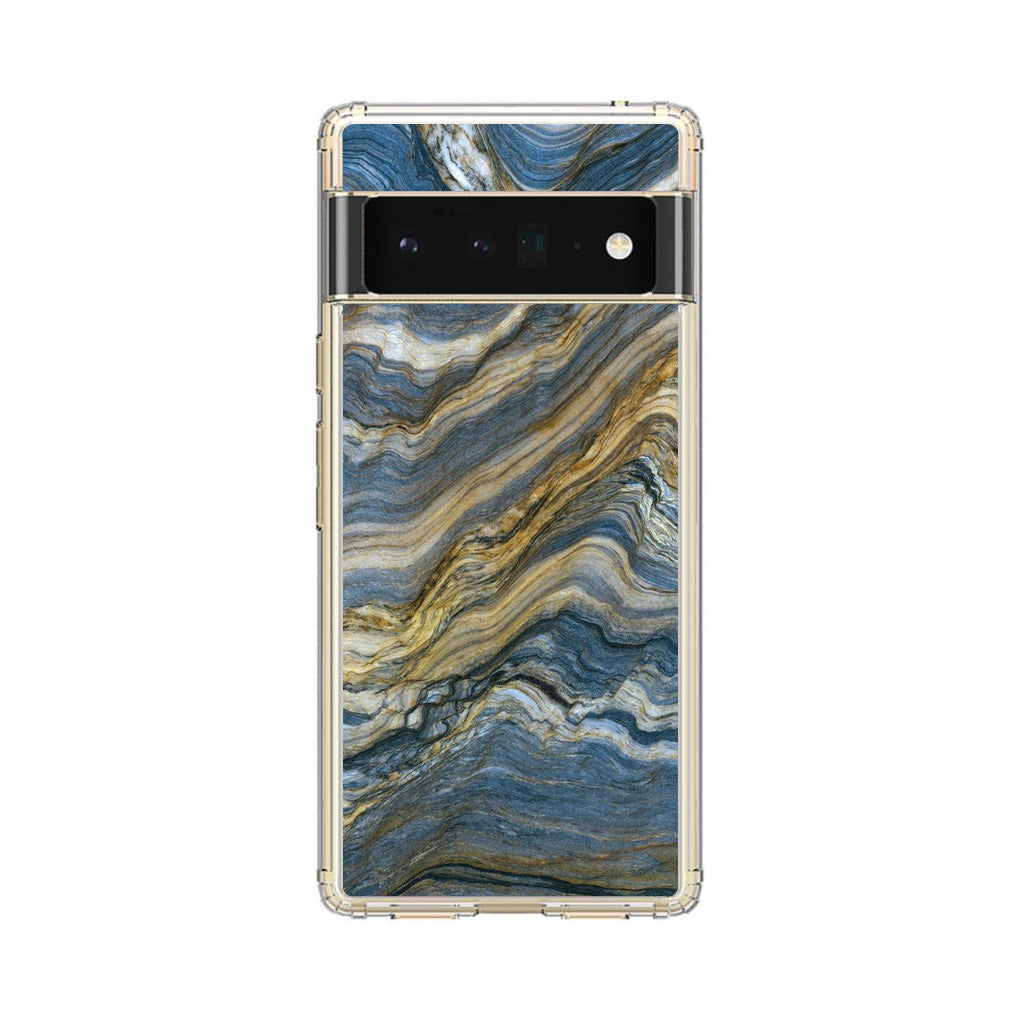 Blue Wave Marble Google Pixel 6 Pro Case