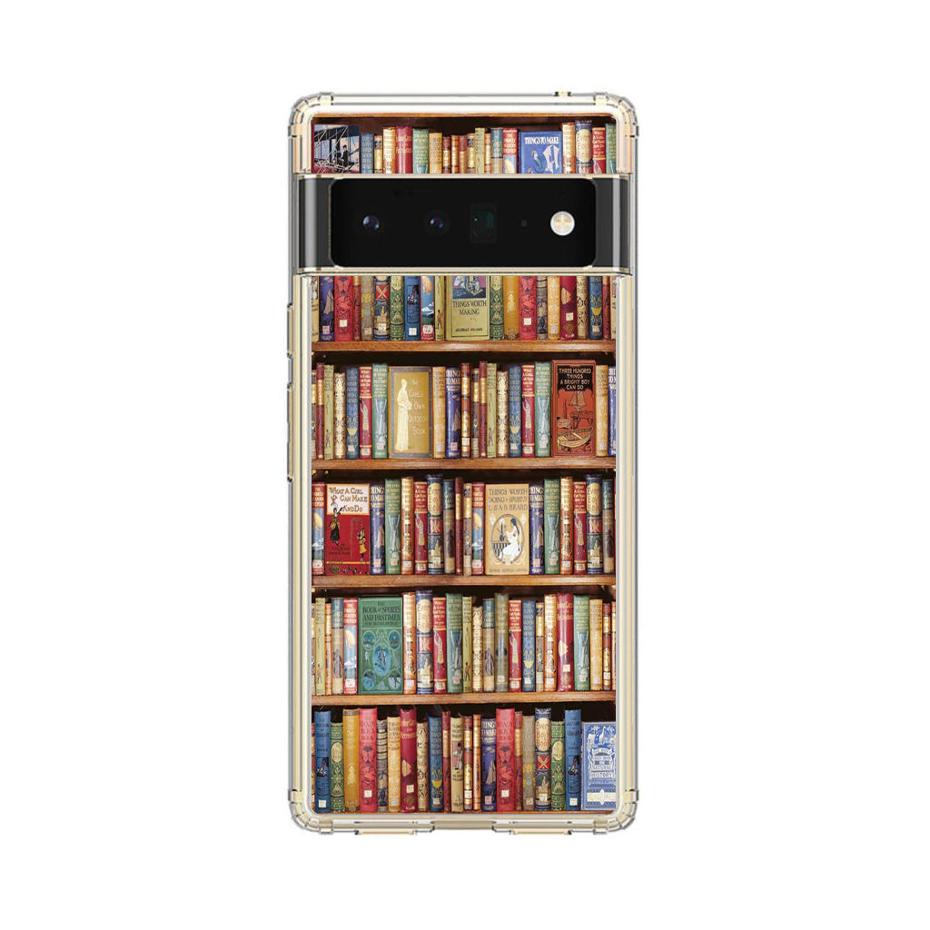 Bookshelf Library Google Pixel 6 Pro Case