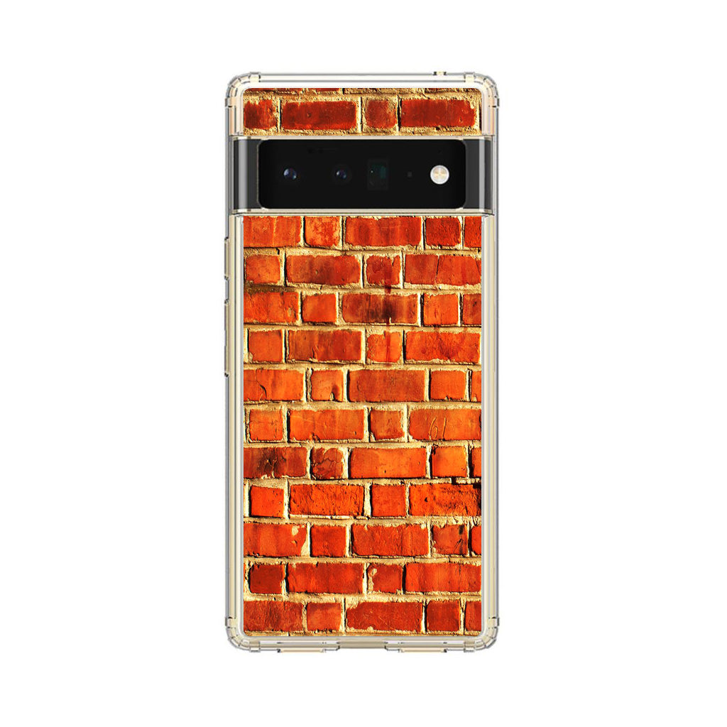 Brick Wall Pattern Google Pixel 6 Pro Case