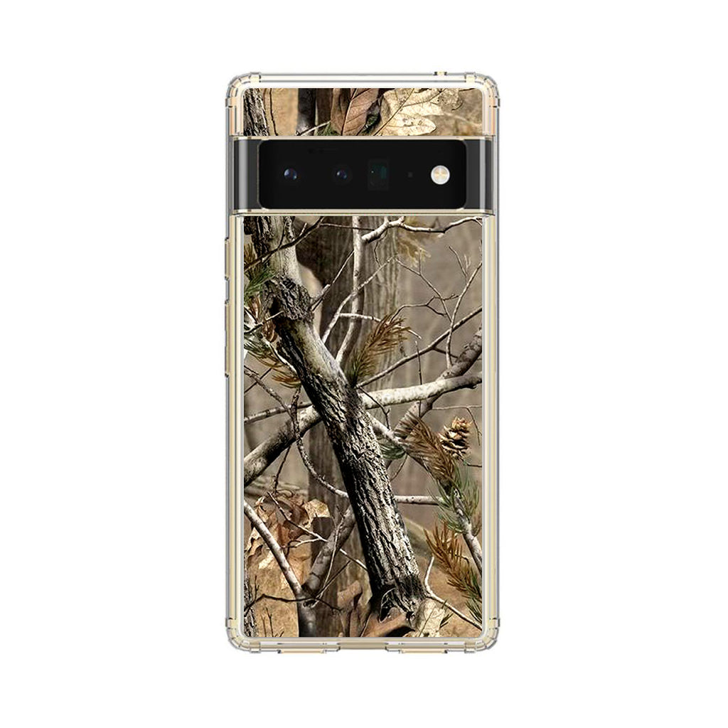 Camoflage Real Tree Google Pixel 6 Pro Case