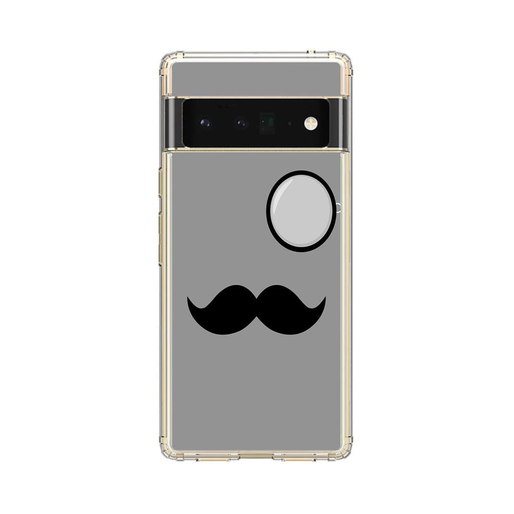 Classy Mustache Google Pixel 6 Pro Case