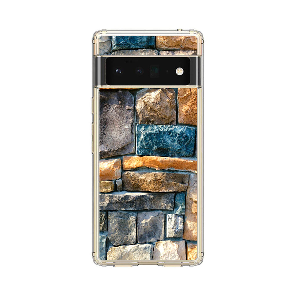 Colored Stone Piles Google Pixel 6 Pro Case