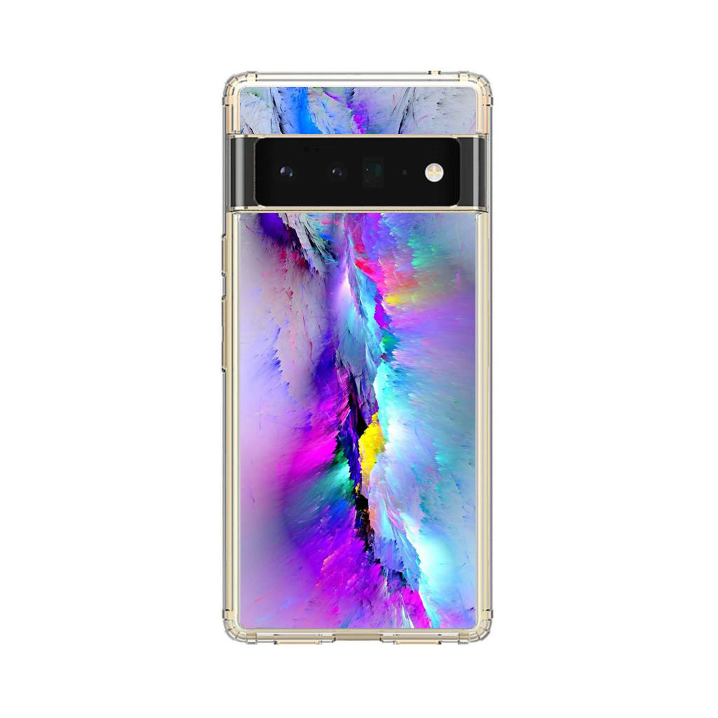 Colorful Abstract Smudges Google Pixel 6 Pro Case