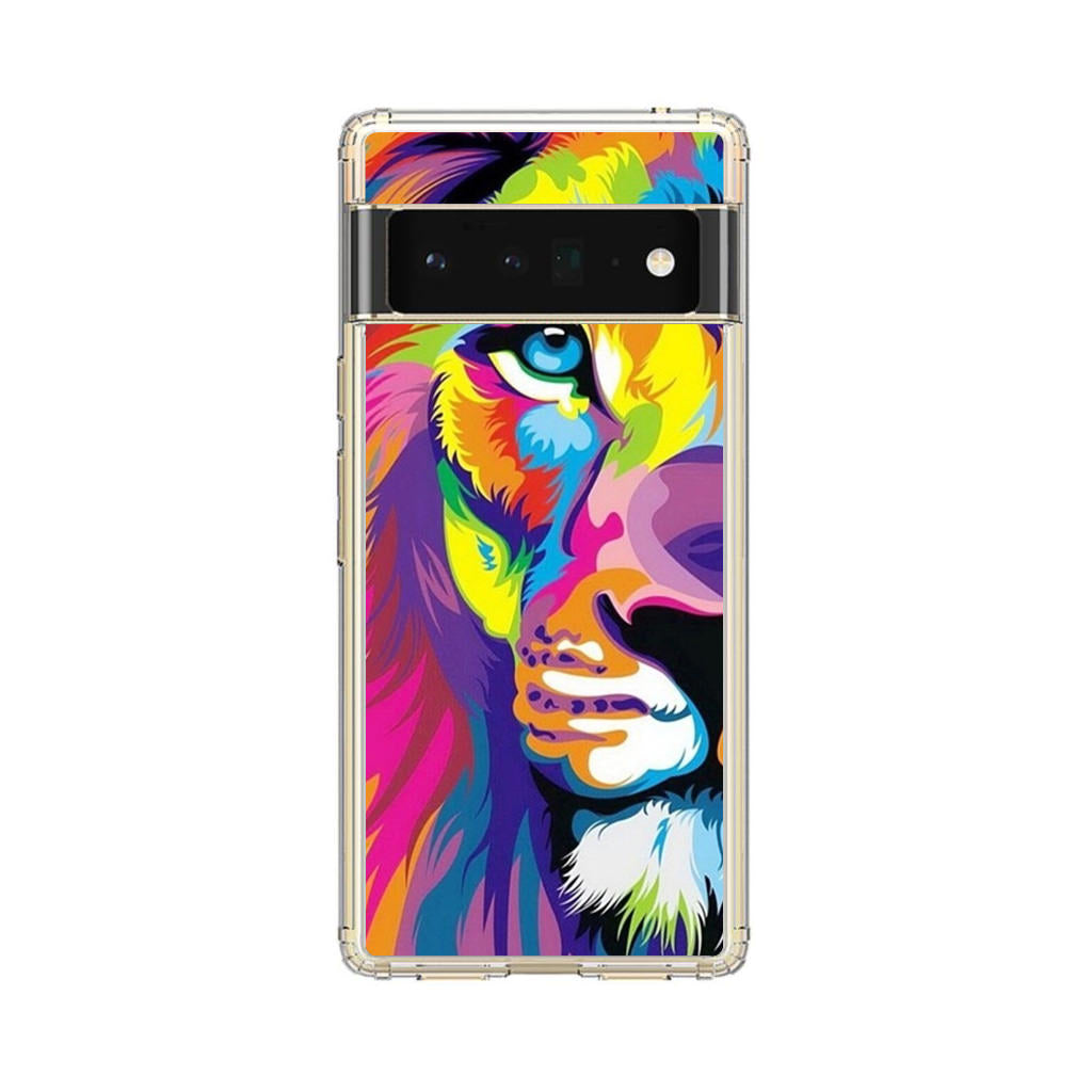 Colorful Lion Google Pixel 6 Pro Case