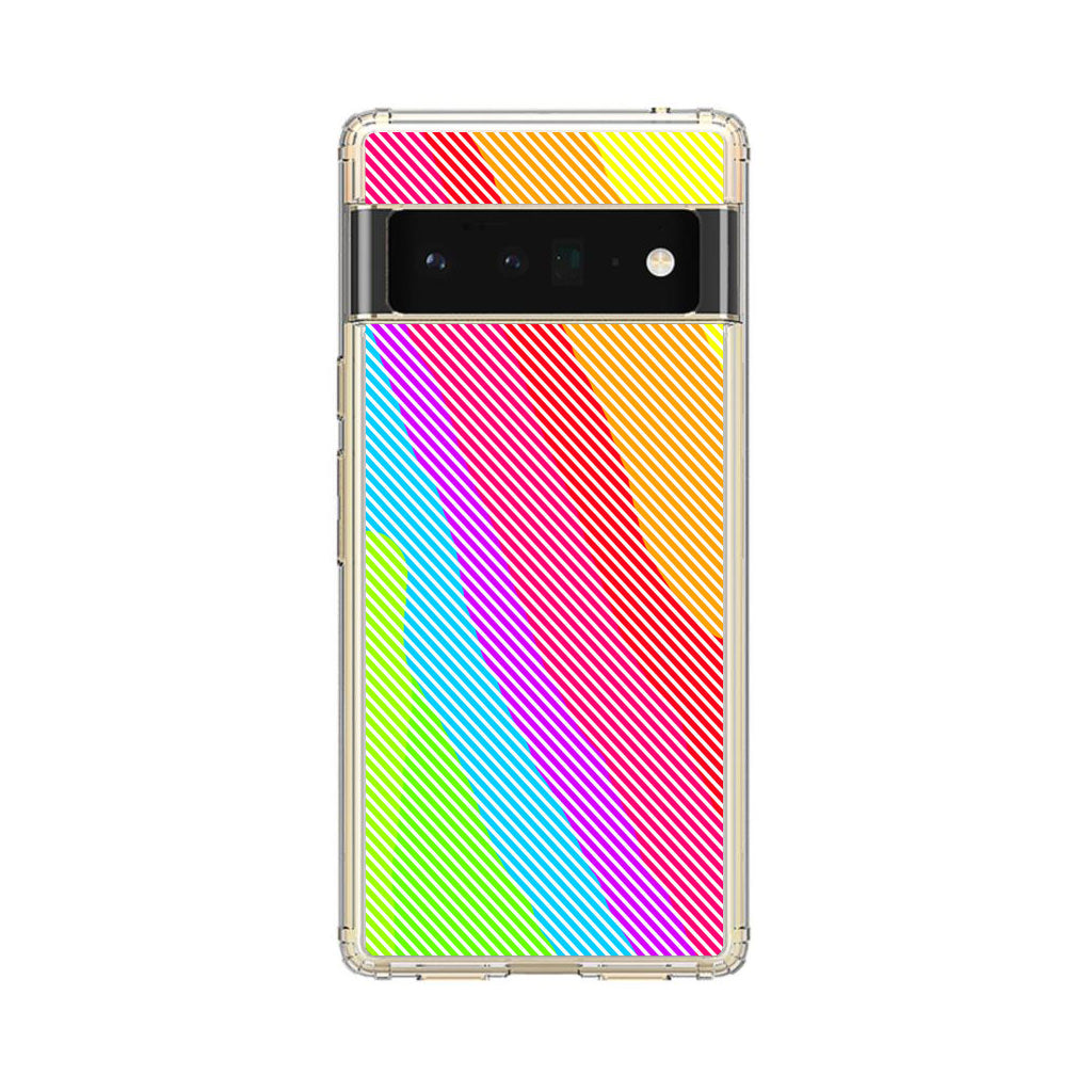 Colorful Stripes Google Pixel 6 Pro Case