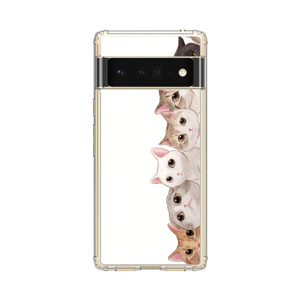 Cute Cats Vertical Google Pixel 6 Pro Case