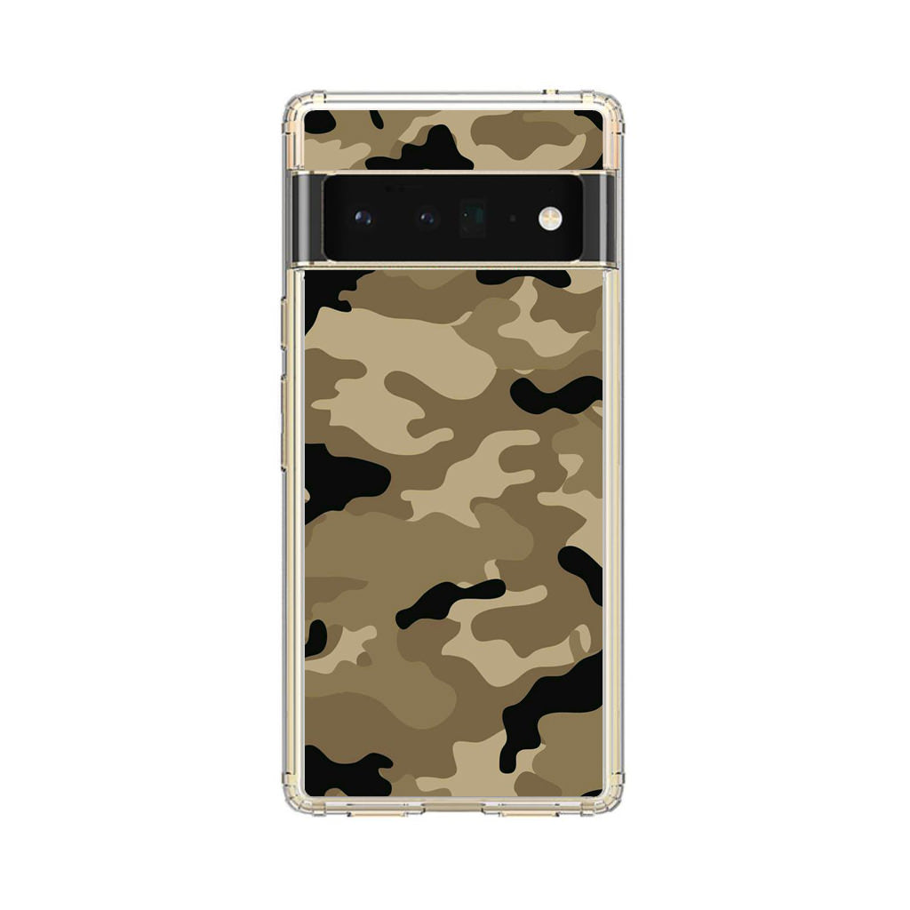 Desert Military Camo Google Pixel 6 Pro Case