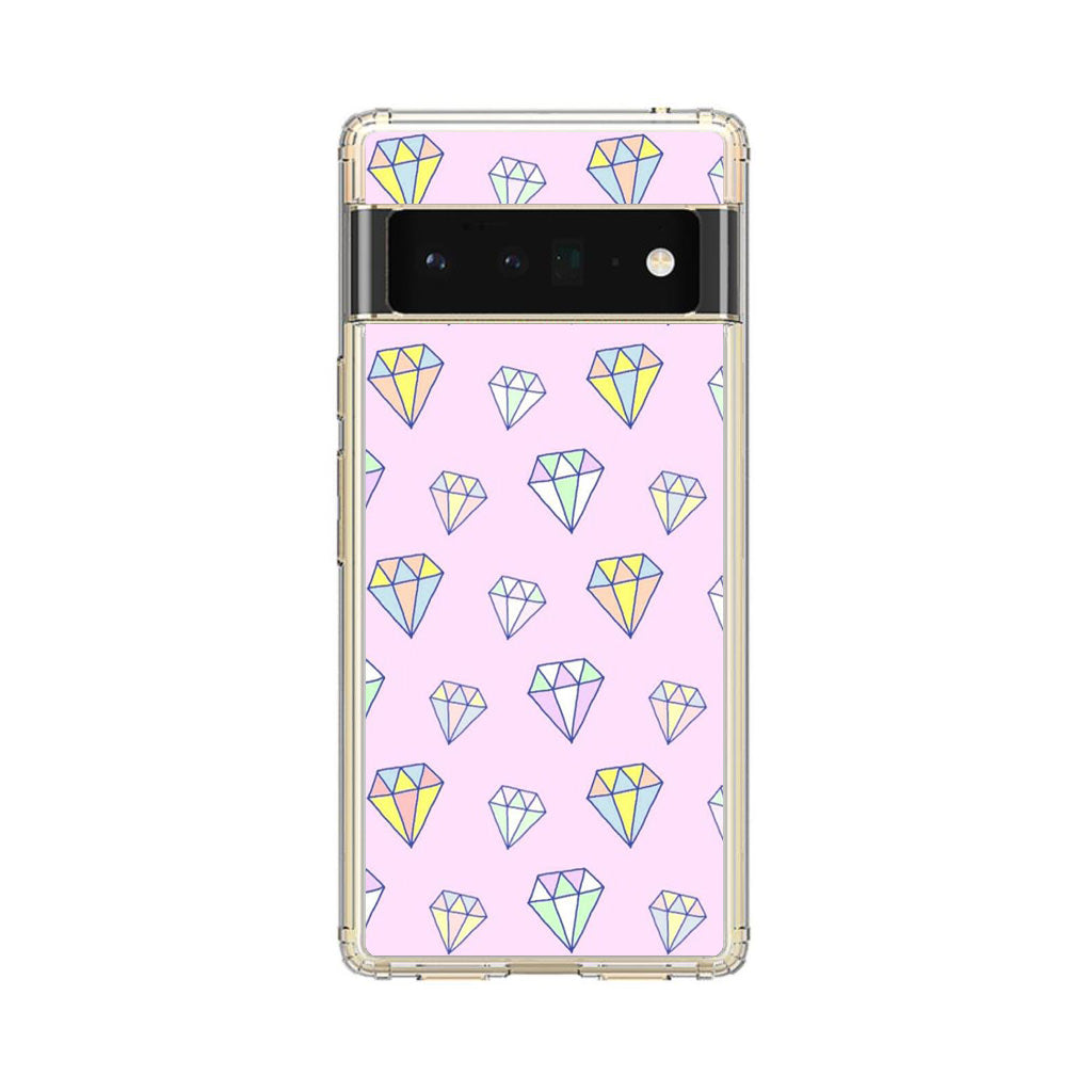 Diamonds Pattern Google Pixel 6 Pro Case