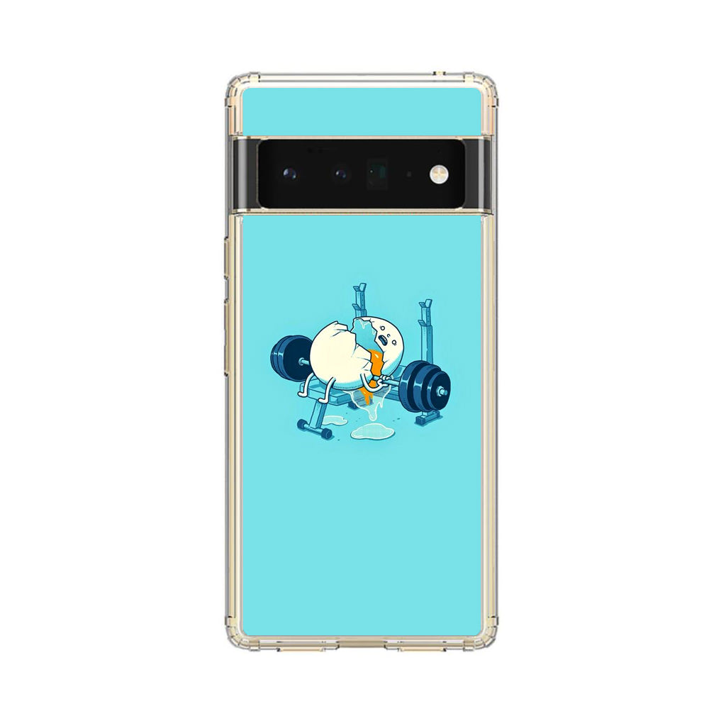 Egg Accident Workout Google Pixel 6 Pro Case