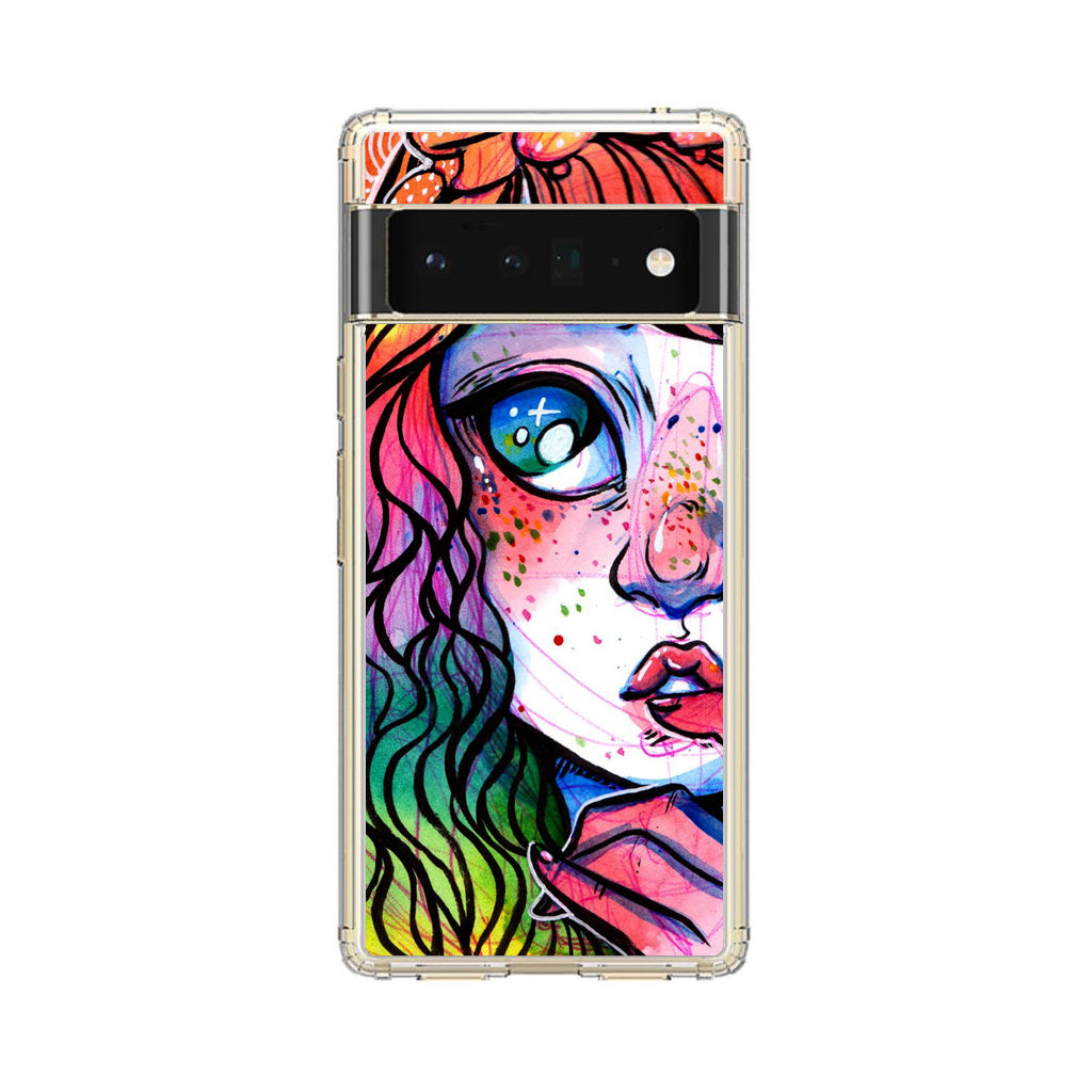 Eyes And Braids Google Pixel 6 Pro Case