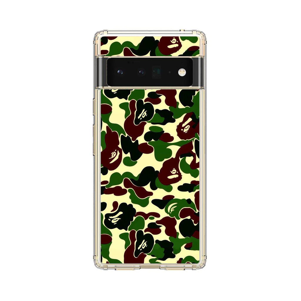 Forest Army Camo Google Pixel 6 Pro Case