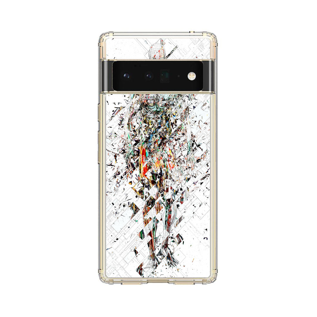 Fragmantacia Art Human Abstract Google Pixel 6 Pro Case