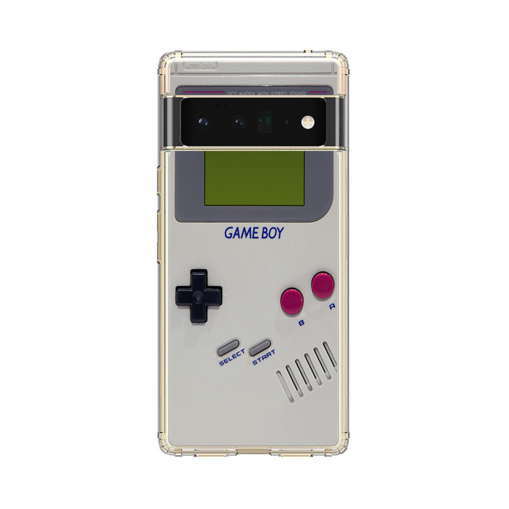 Game Boy Grey Model Google Pixel 6 Pro Case