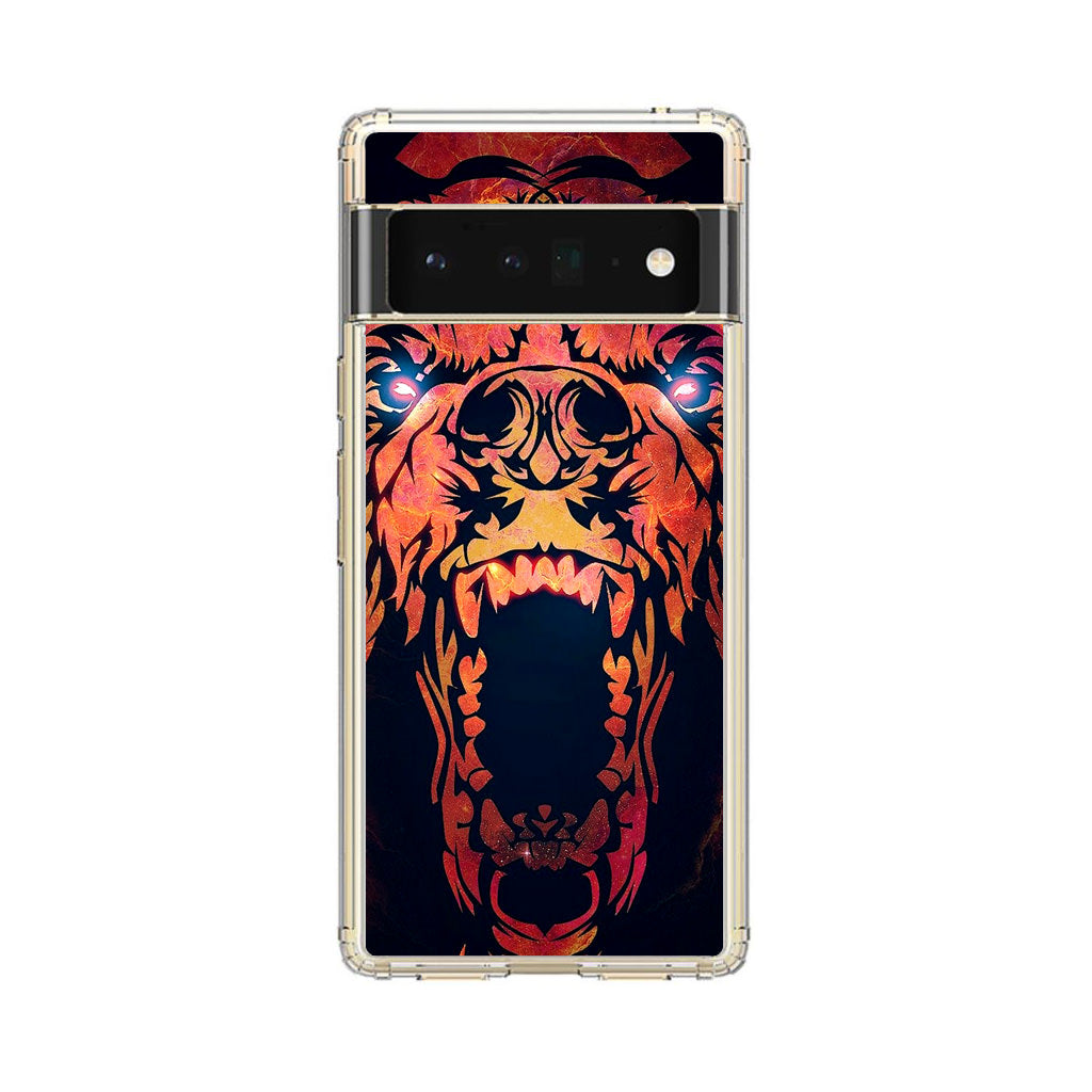 Grizzly Bear Art Google Pixel 6 Pro Case