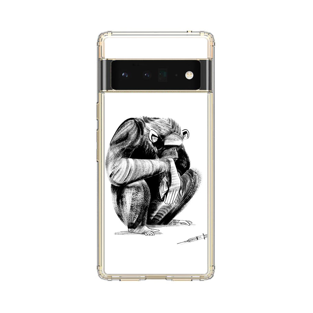 Guinea Chimp Google Pixel 6 Pro Case