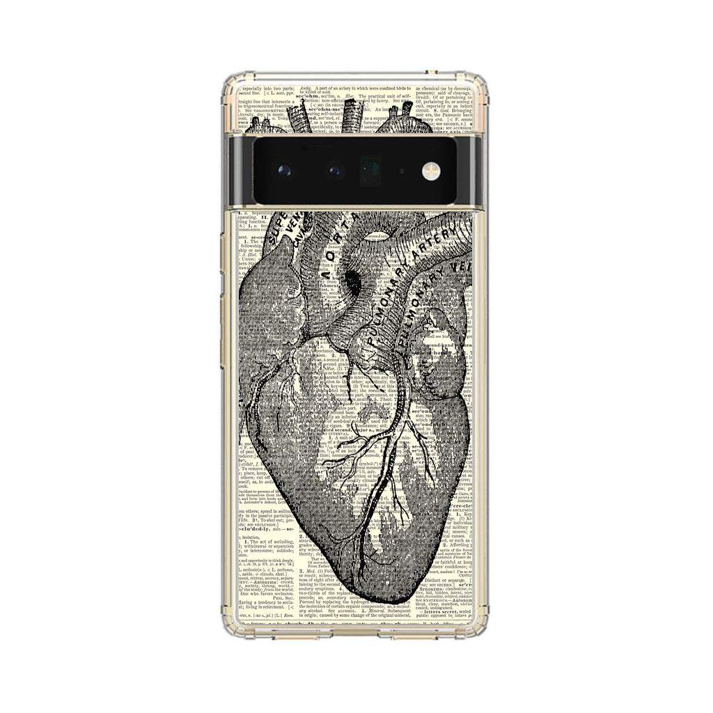 Heart Book Art Google Pixel 6 Pro Case