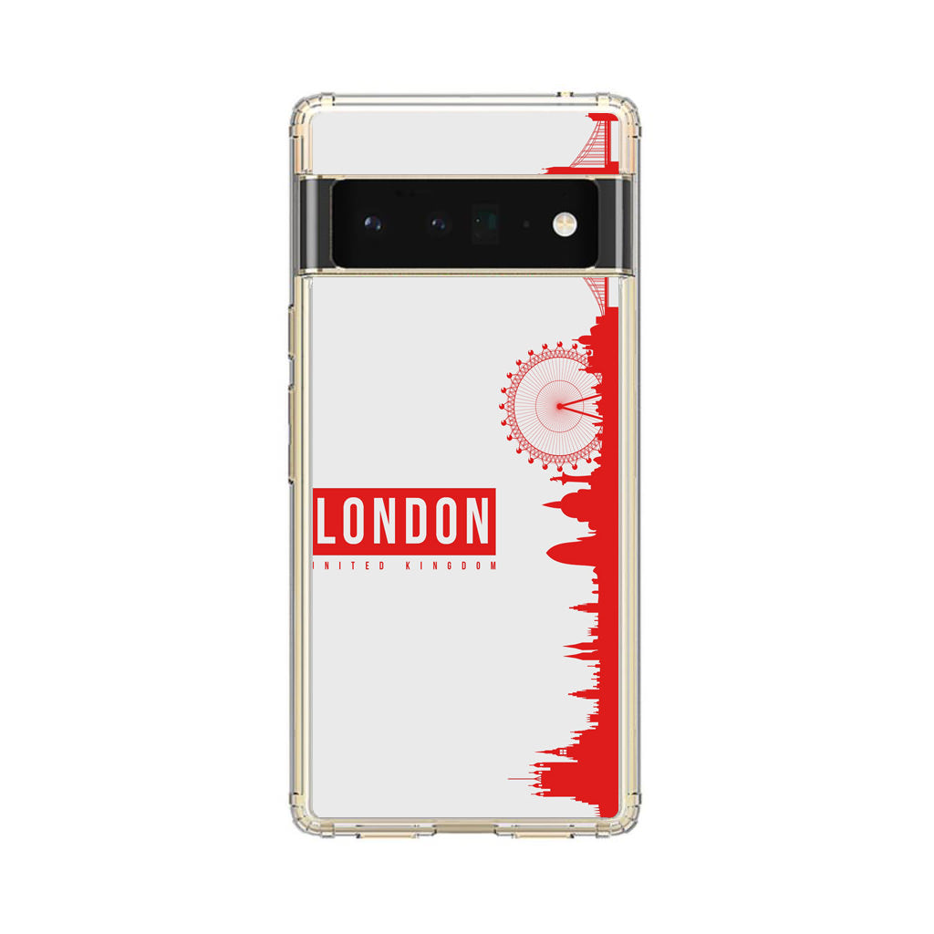 London Vector Google Pixel 6 Pro Case