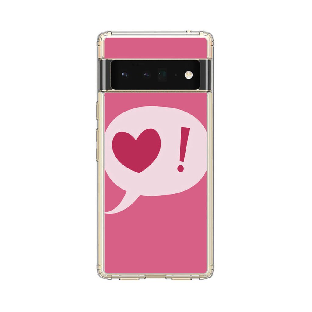 Love Pink Google Pixel 6 Pro Case