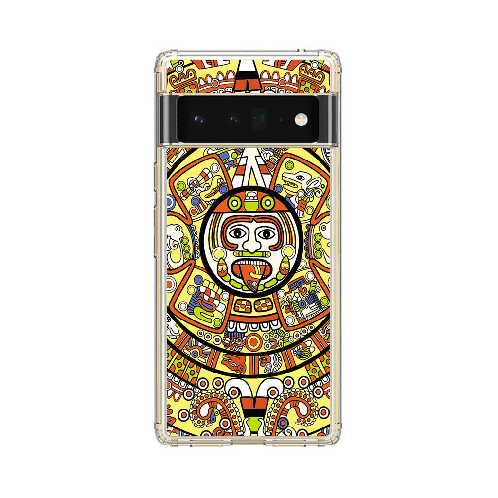 Mayan Calendar Google Pixel 6 Pro Case