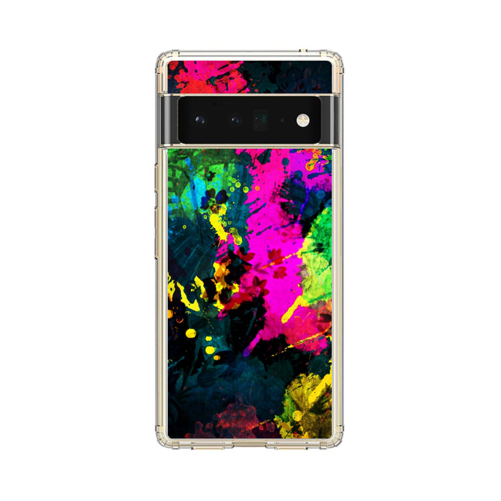 Mixture Colorful Paint Google Pixel 6 Pro Case