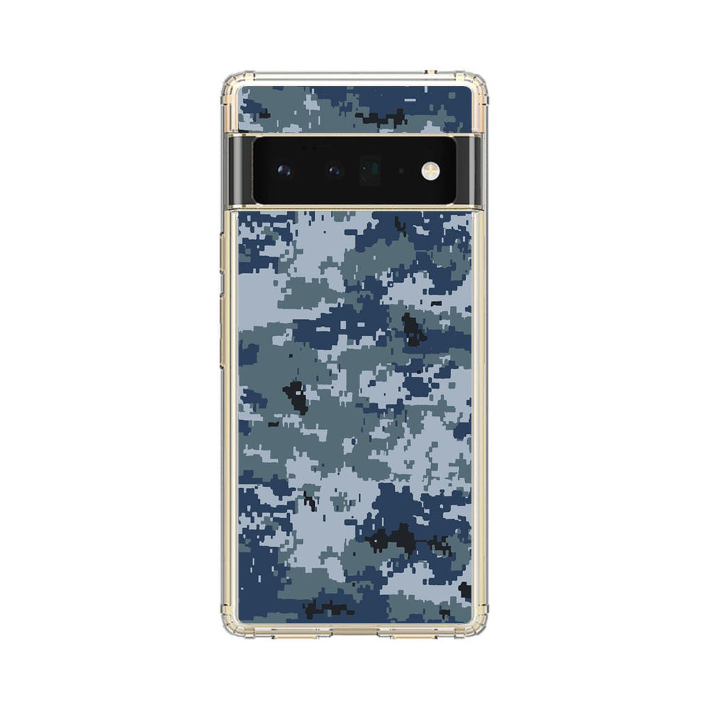 Navy Camo Google Pixel 6 Pro Case