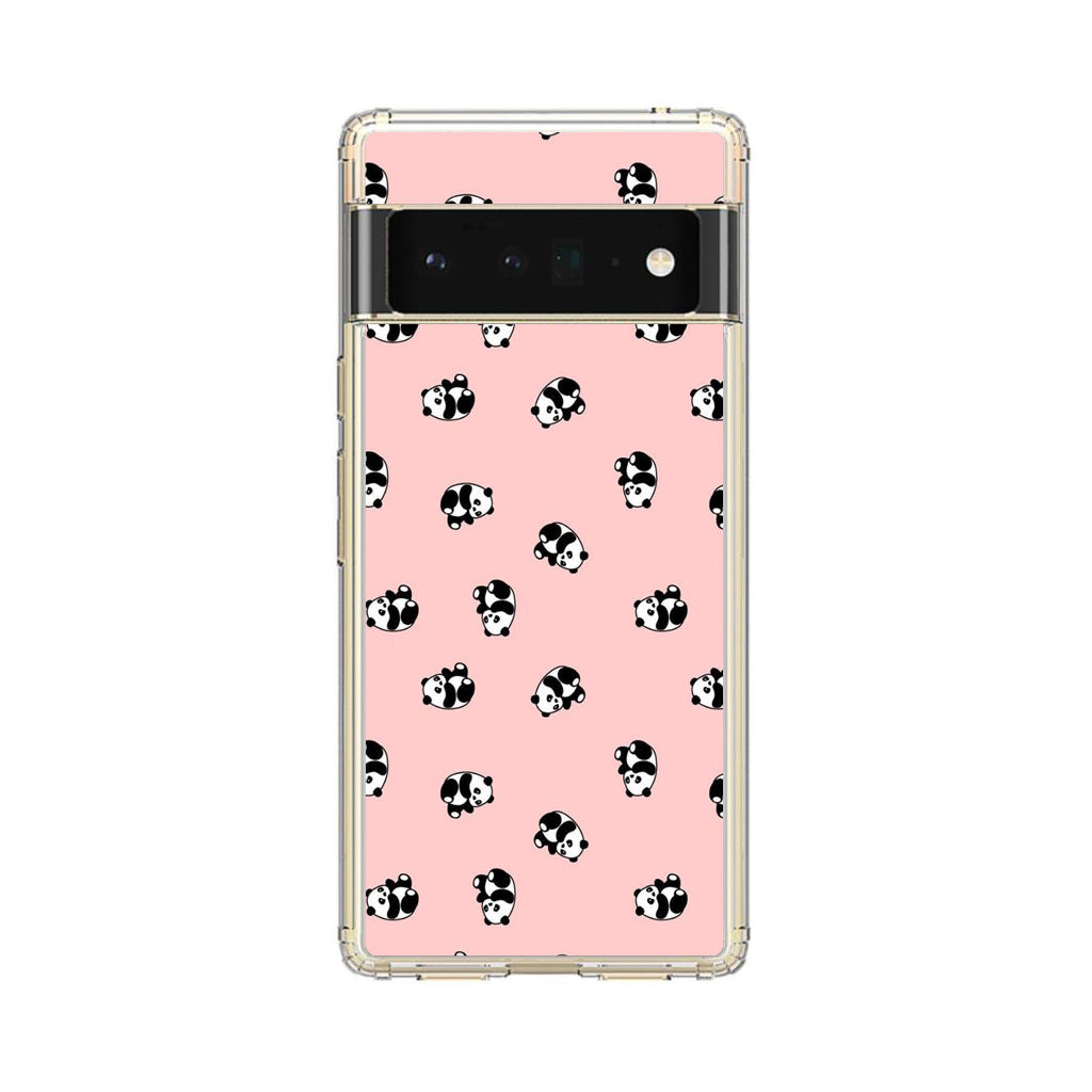 Pandas Pattern Google Pixel 6 Pro Case