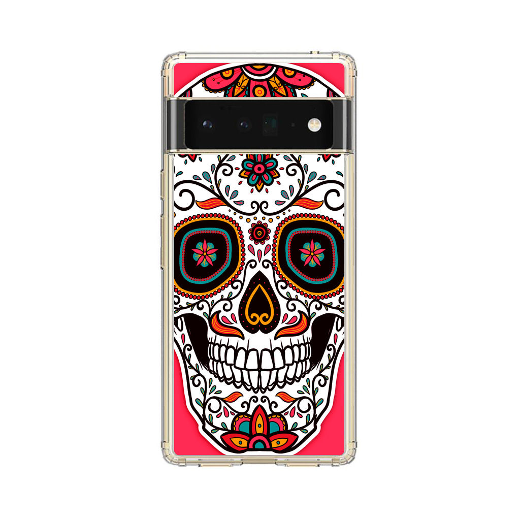 Pink Sugar Skull Google Pixel 6 Pro Case