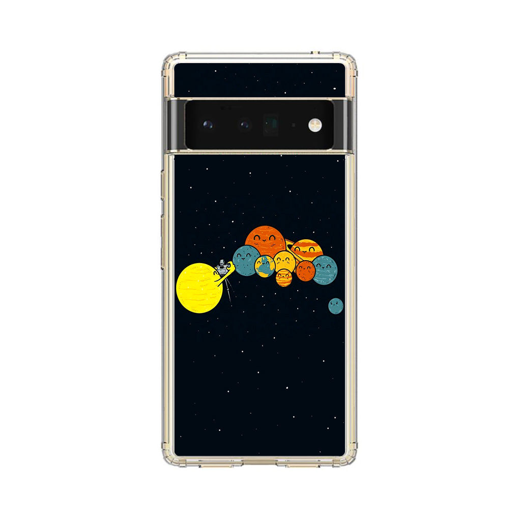 Planet Cute Illustration Google Pixel 6 Pro Case