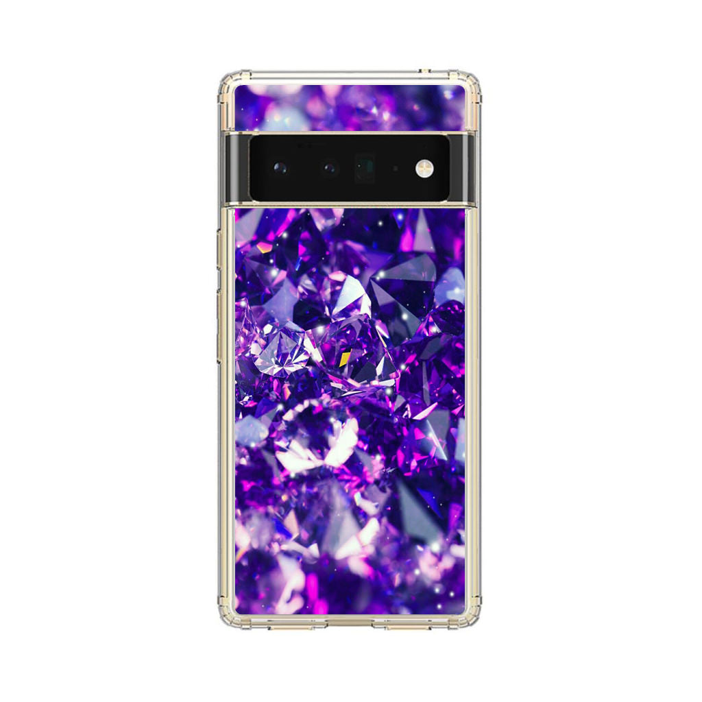 Purple Crystal Google Pixel 6 Pro Case