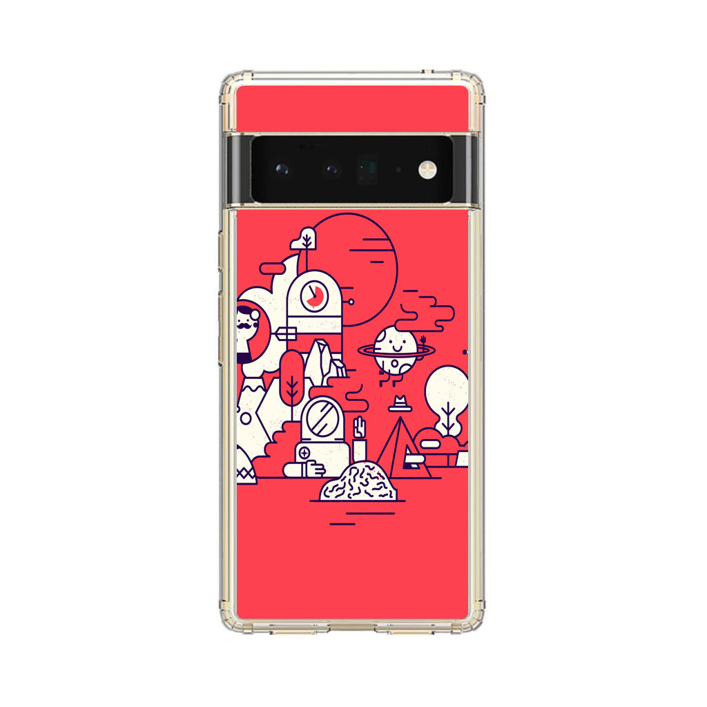 Red Planet Google Pixel 6 Pro Case