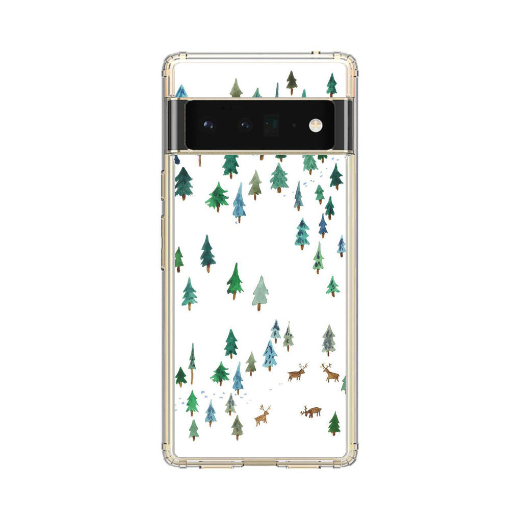 Snow Everywhere Google Pixel 6 Pro Case