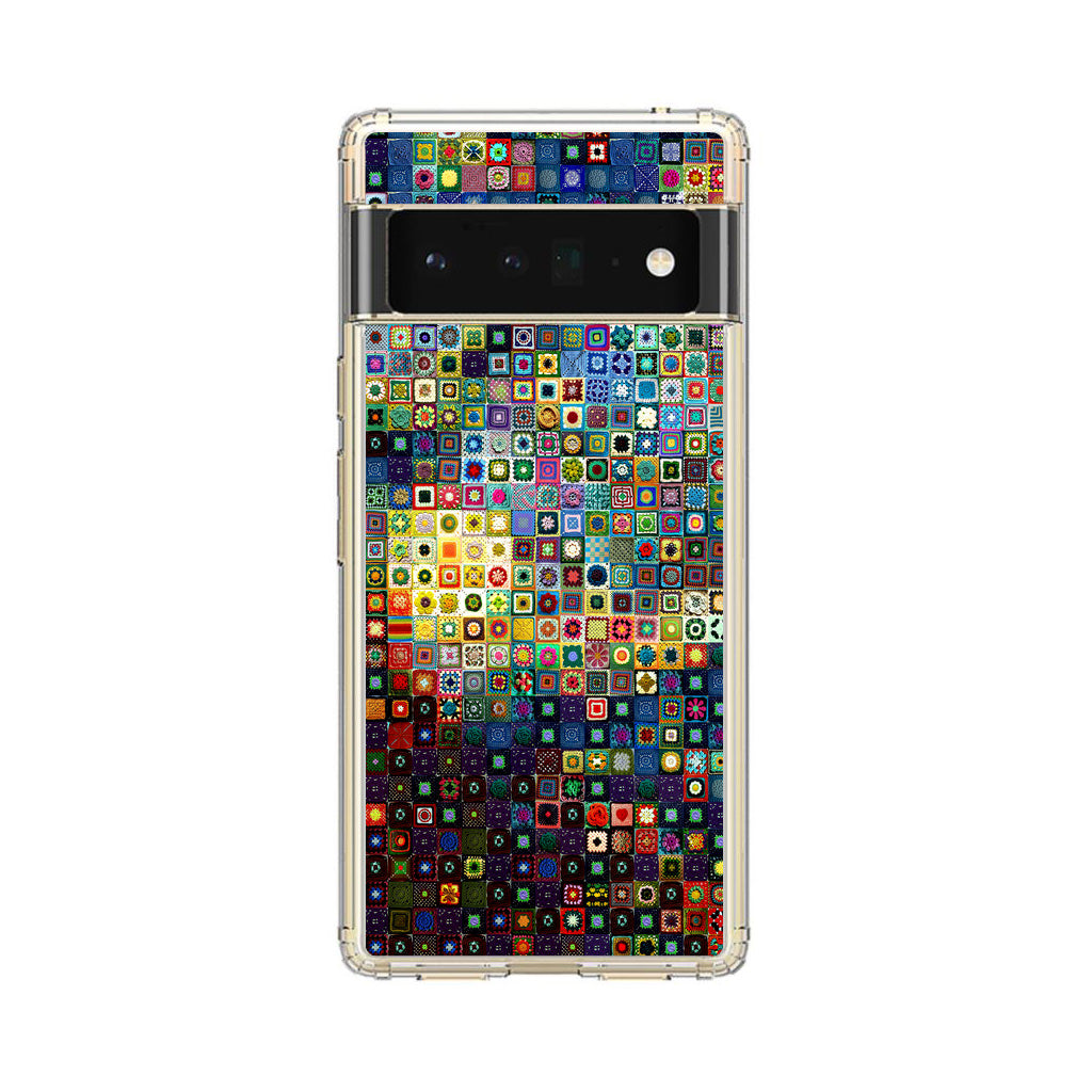 Starry Night Tiles Google Pixel 6 Pro Case