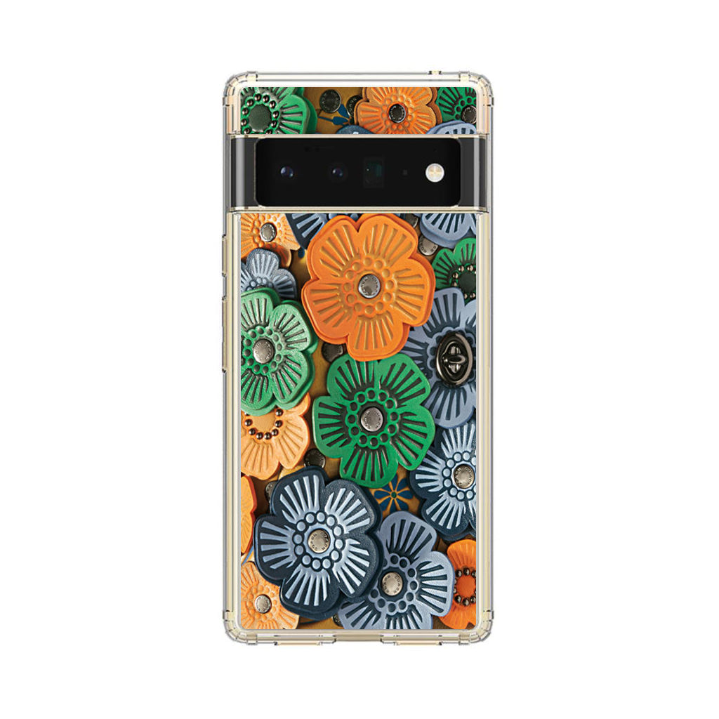 Tea Rose Applique Google Pixel 6 Pro Case