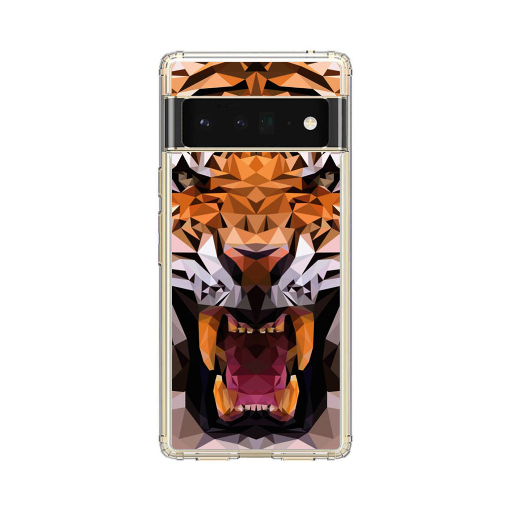 Tiger Polygon Google Pixel 6 Pro Case