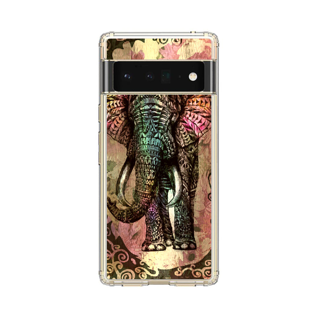 Tribal Elephant Google Pixel 6 Pro Case