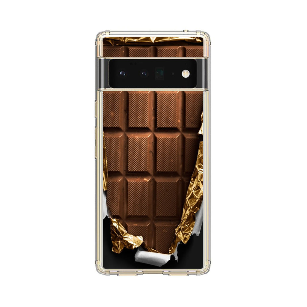 Unwrapped Chocolate Bar Google Pixel 6 Pro Case